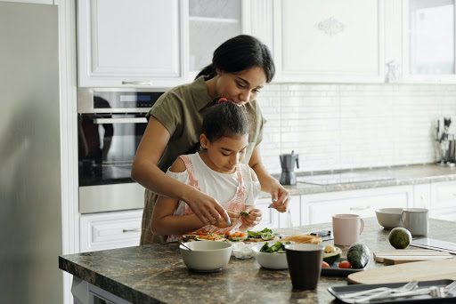 mom cooking
